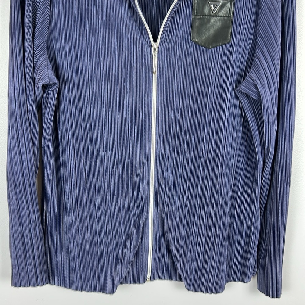 Jamie Sadock Athletic Golf Full Zip Crunch Long Sleeve Jacket Large Purple - Picture 4 of 13